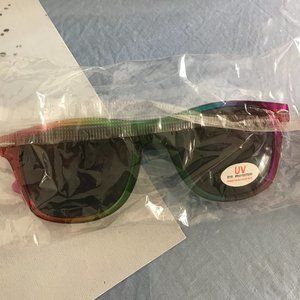 NEW Rainbow Wayfarer Style Sunglasses